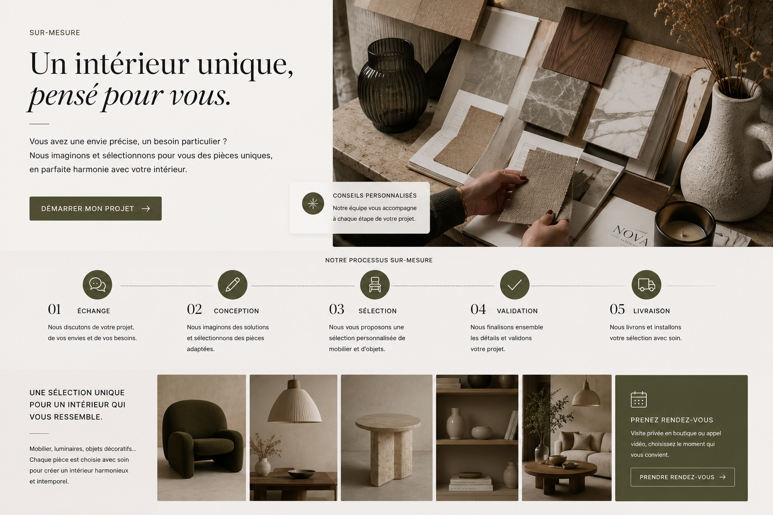 NOVA concept store, vue 2
